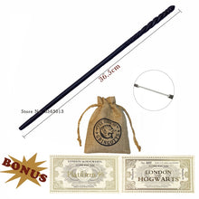 Load image into Gallery viewer, Harry Potter Metal Magic Wand with Freebies-Cosplay Accessories-Animee Cosplay