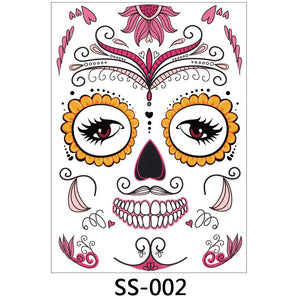 Halloween Face Sticker-Cosplay Accessories-Animee Cosplay