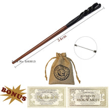 Load image into Gallery viewer, Harry Potter Metal Magic Wand with Freebies-Cosplay Accessories-Animee Cosplay