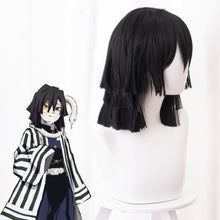 Load image into Gallery viewer, Demon Slayer-Iguro Obanai-Cosplay Wig-Animee Cosplay