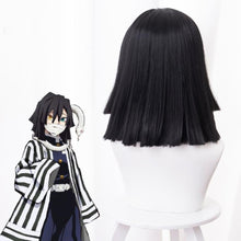 Load image into Gallery viewer, Demon Slayer-Iguro Obanai-Cosplay Wig-Animee Cosplay