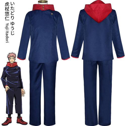 Jujutsu Kaisen Itadori Yuji (Budget)-anime costume-Animee Cosplay