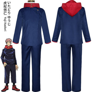 Jujutsu Kaisen Itadori Yuji (Budget)-anime costume-Animee Cosplay