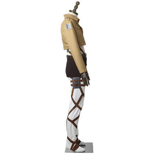 Attack on Titan - Scout Legion Eren Yeager (With Boots)-anime costume-Animee Cosplay