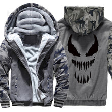 Load image into Gallery viewer, Venom Zipper Hoodie / Hooded Sweatshirt-Hoodie-Animee Cosplay