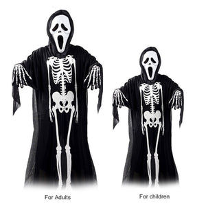 Skull Skeleton Ghost Cosplay Costume For Adult-movie/tv/game costume-Animee Cosplay