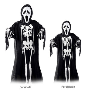 Skull Skeleton Ghost Cosplay Costume For Kid-Kid Costume-Animee Cosplay
