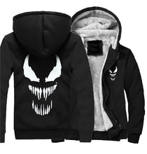 Load image into Gallery viewer, Venom Zipper Hoodie / Hooded Sweatshirt-Hoodie-Animee Cosplay