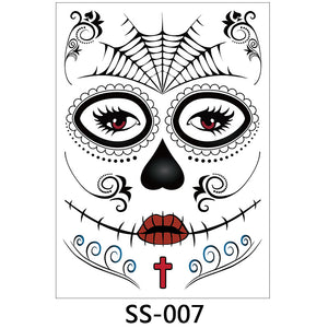 Halloween Face Sticker-Cosplay Accessories-Animee Cosplay