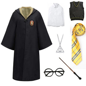 Harry Potter Cloak Costume & Accessories Full Set (For Adults)-movie/tv/game costume-Animee Cosplay