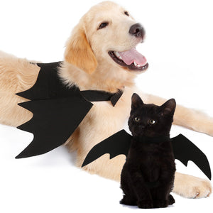 Bat Wing Halloween Clothes Pet Cosplay Costume-Pet Costume-Animee Cosplay