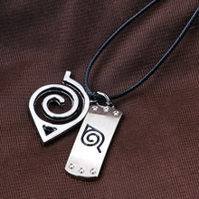 Load image into Gallery viewer, Naruto Konoha Logo Necklace-Cosplay Accessories-Animee Cosplay