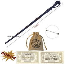 Load image into Gallery viewer, Harry Potter Metal Magic Wand with Freebies-Cosplay Accessories-Animee Cosplay