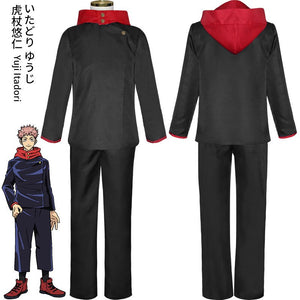 Jujutsu Kaisen Itadori Yuji (Budget)-anime costume-Animee Cosplay