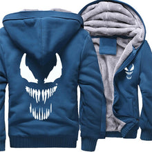 Load image into Gallery viewer, Venom Zipper Hoodie / Hooded Sweatshirt-Hoodie-Animee Cosplay