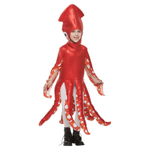 Halloween Cute Squid One Piece Party Funny Costume For Kids-Kid Costume-Animee Cosplay