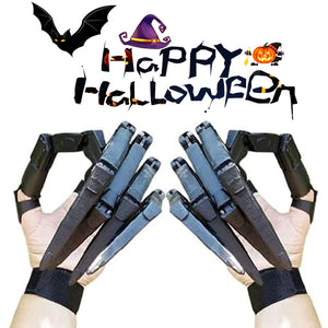 Halloween Articulated Long Fingers Glove-Cosplay Accessories-Animee Cosplay