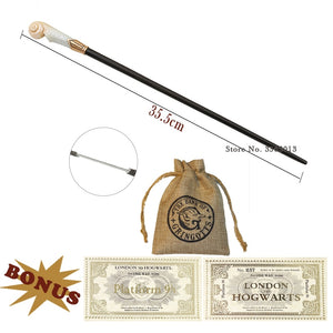 Harry Potter Metal Magic Wand with Freebies-Cosplay Accessories-Animee Cosplay