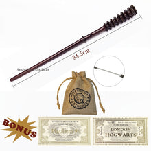 Load image into Gallery viewer, Harry Potter Metal Magic Wand with Freebies-Cosplay Accessories-Animee Cosplay