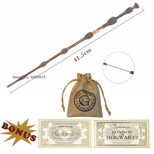 Load image into Gallery viewer, Harry Potter Metal Magic Wand with Freebies-Cosplay Accessories-Animee Cosplay