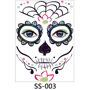 Halloween Face Sticker-Cosplay Accessories-Animee Cosplay