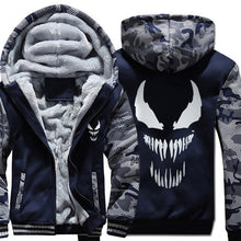 Load image into Gallery viewer, Venom Zipper Hoodie / Hooded Sweatshirt-Hoodie-Animee Cosplay