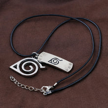 Load image into Gallery viewer, Naruto Konoha Logo Necklace-Cosplay Accessories-Animee Cosplay