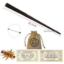 Load image into Gallery viewer, Harry Potter Metal Magic Wand with Freebies-Cosplay Accessories-Animee Cosplay