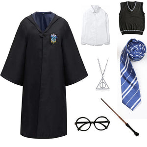 Harry Potter Cloak Costume & Accessories Full Set (For Adults)-movie/tv/game costume-Animee Cosplay