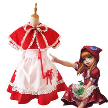 Load image into Gallery viewer, League of Legends [LOL] Game - Little Red Riding Hood Anne-movie/tv/game costume-Animee Cosplay