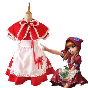 League of Legends [LOL] Game - Little Red Riding Hood Anne-movie/tv/game costume-Animee Cosplay