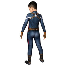Load image into Gallery viewer, Captain America: The Winter Soldier Steve Rogers (For Kid)-movie/tv/game jumpsuit-Animee Cosplay