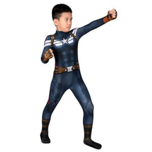 Load image into Gallery viewer, Captain America: The Winter Soldier Steve Rogers (For Kid)-movie/tv/game jumpsuit-Animee Cosplay