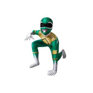 Power Rangers Burai Dragon Green Ranger (For Kid)-movie/tv/game jumpsuit-Animee Cosplay