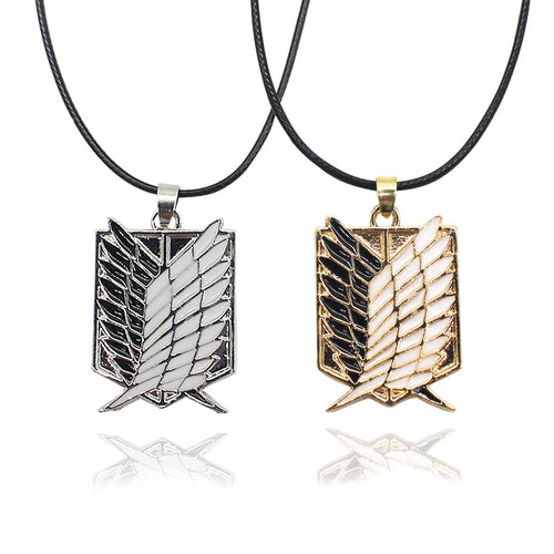 Attack On Titan Necklace Wings of Liberty Pendants-Cosplay Accessories-Animee Cosplay