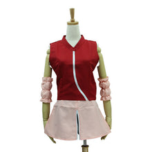 Load image into Gallery viewer, Naruto Haruno Sakura 1st Generation / 2nd Generation Cosplay Costume-anime costume-Animee Cosplay
