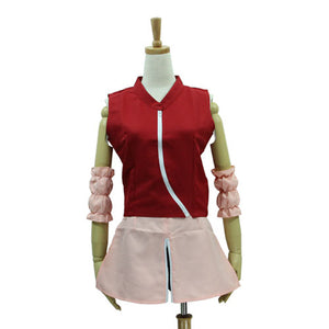 Naruto Haruno Sakura 1st Generation / 2nd Generation Cosplay Costume-anime costume-Animee Cosplay