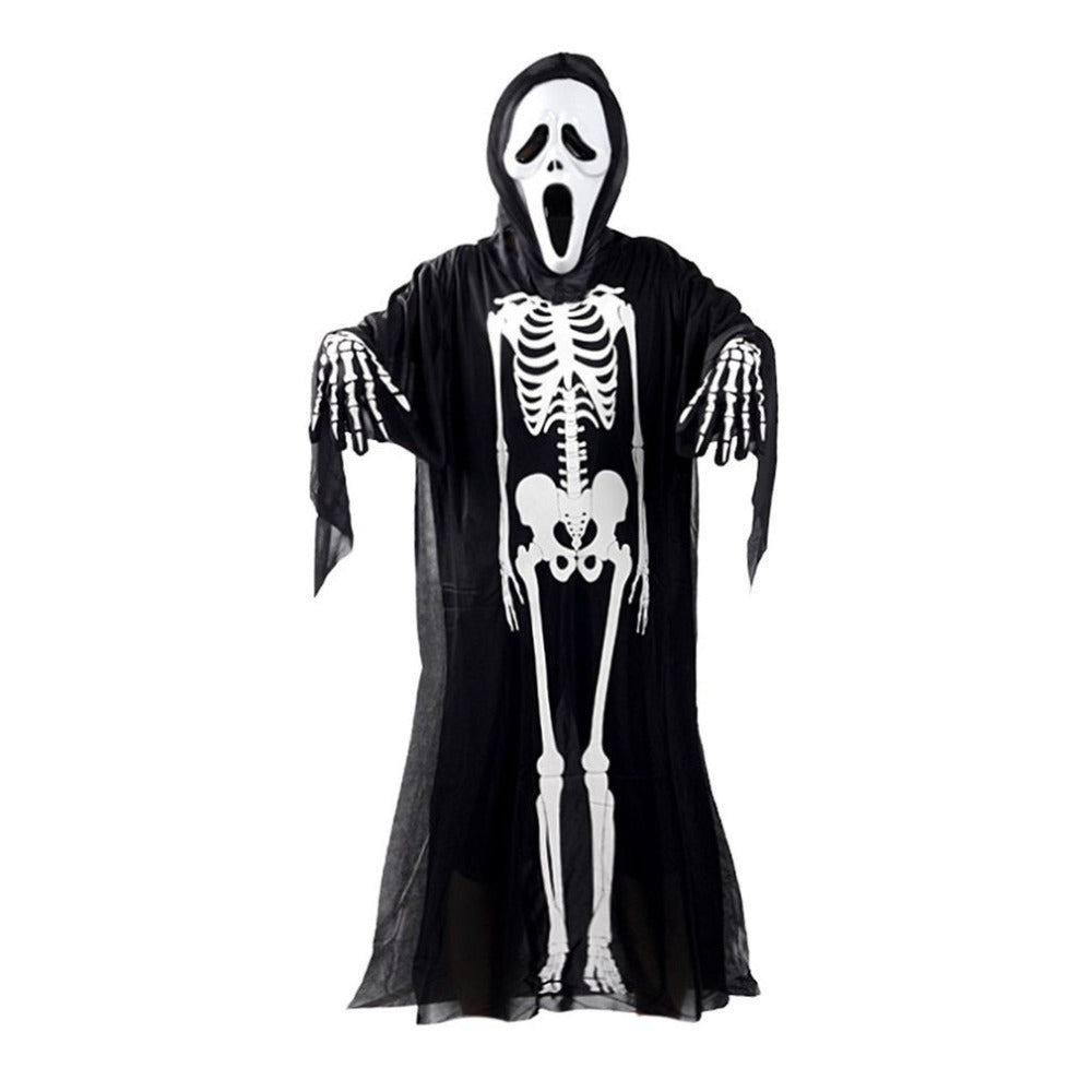 Skull Skeleton Ghost Cosplay Costume For Adult-movie/tv/game costume-Animee Cosplay