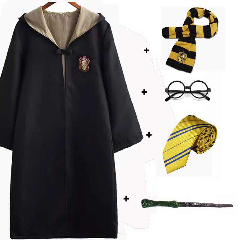 Harry Potter Cloak Costume & Accessories Set (For Kids & Adults