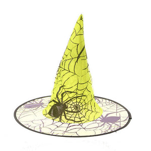 Spider Witch Hat for Halloween-Cosplay Accessories-Animee Cosplay