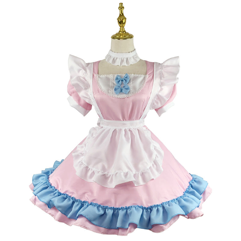 Pink Lolita Maid Dress-Lolita Dress-Animee Cosplay