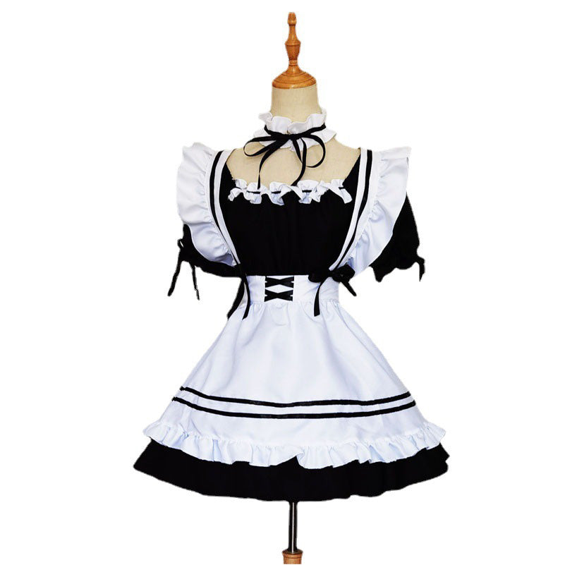 Lolita Maid Dress (4 Color)-Lolita Dress-Animee Cosplay