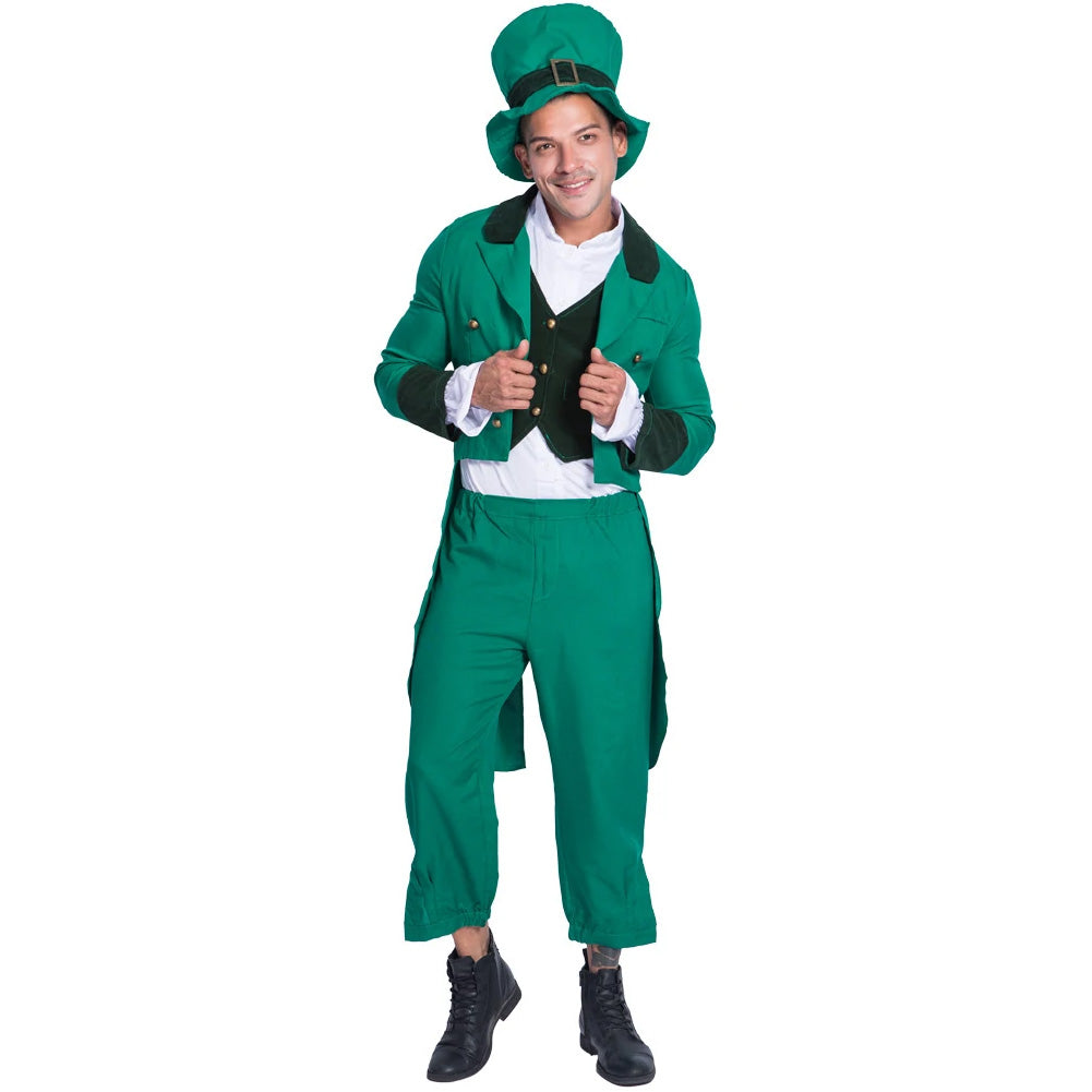 St Patrick's Day Traditional Parade Costume Dress (Adult / Kid)-Costumes-Animee Cosplay