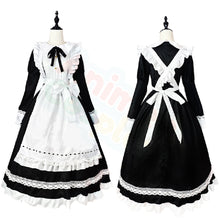 Load image into Gallery viewer, Long Lolita Maid One Piece Dress-Lolita Dress-Animee Cosplay