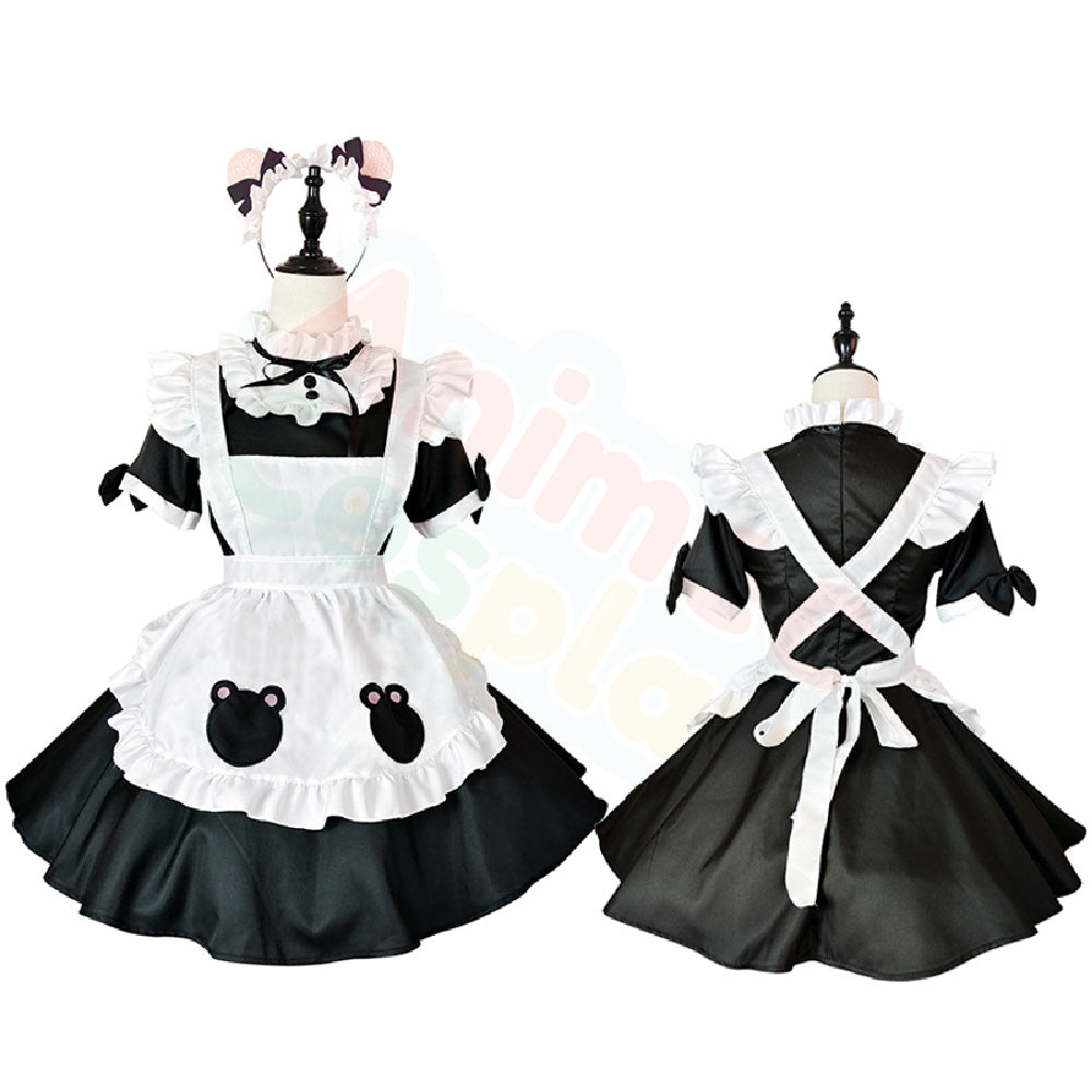 Bear Lolita Maid Dress-Lolita Dress-Animee Cosplay