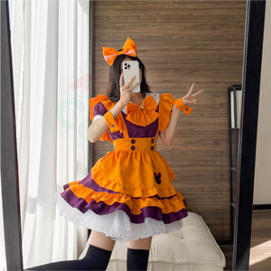 Halloween Lolita Maid Dress-Lolita Dress-Animee Cosplay