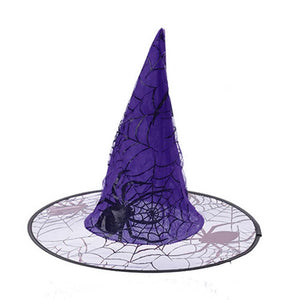 Spider Witch Hat for Halloween-Cosplay Accessories-Animee Cosplay