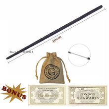 Load image into Gallery viewer, Harry Potter Metal Magic Wand with Freebies-Cosplay Accessories-Animee Cosplay