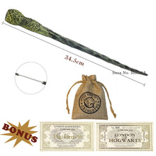 Load image into Gallery viewer, Harry Potter Metal Magic Wand with Freebies-Cosplay Accessories-Animee Cosplay
