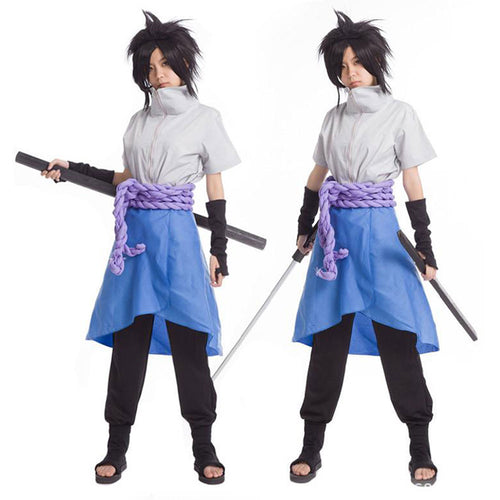 Naruto Shippuden-Sasuke Uchiha-anime costume-Animee Cosplay
